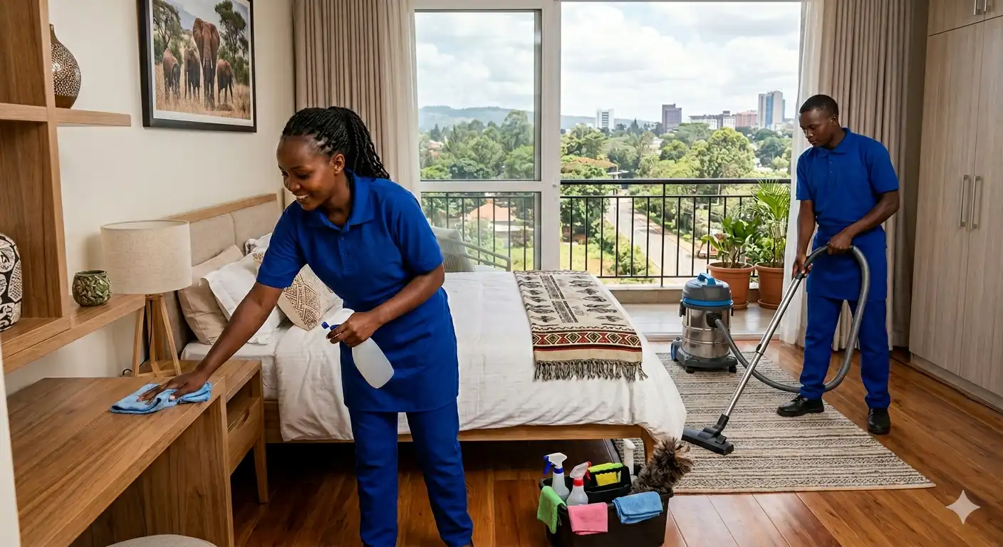 Airbnb cleaning services in Nairobi by CleanOza