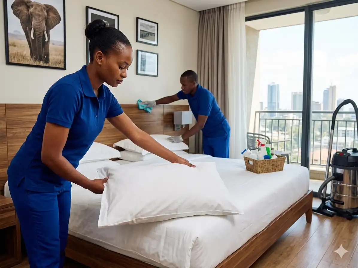 Spa and hotel cleaning services in Nairobi by CleanOza