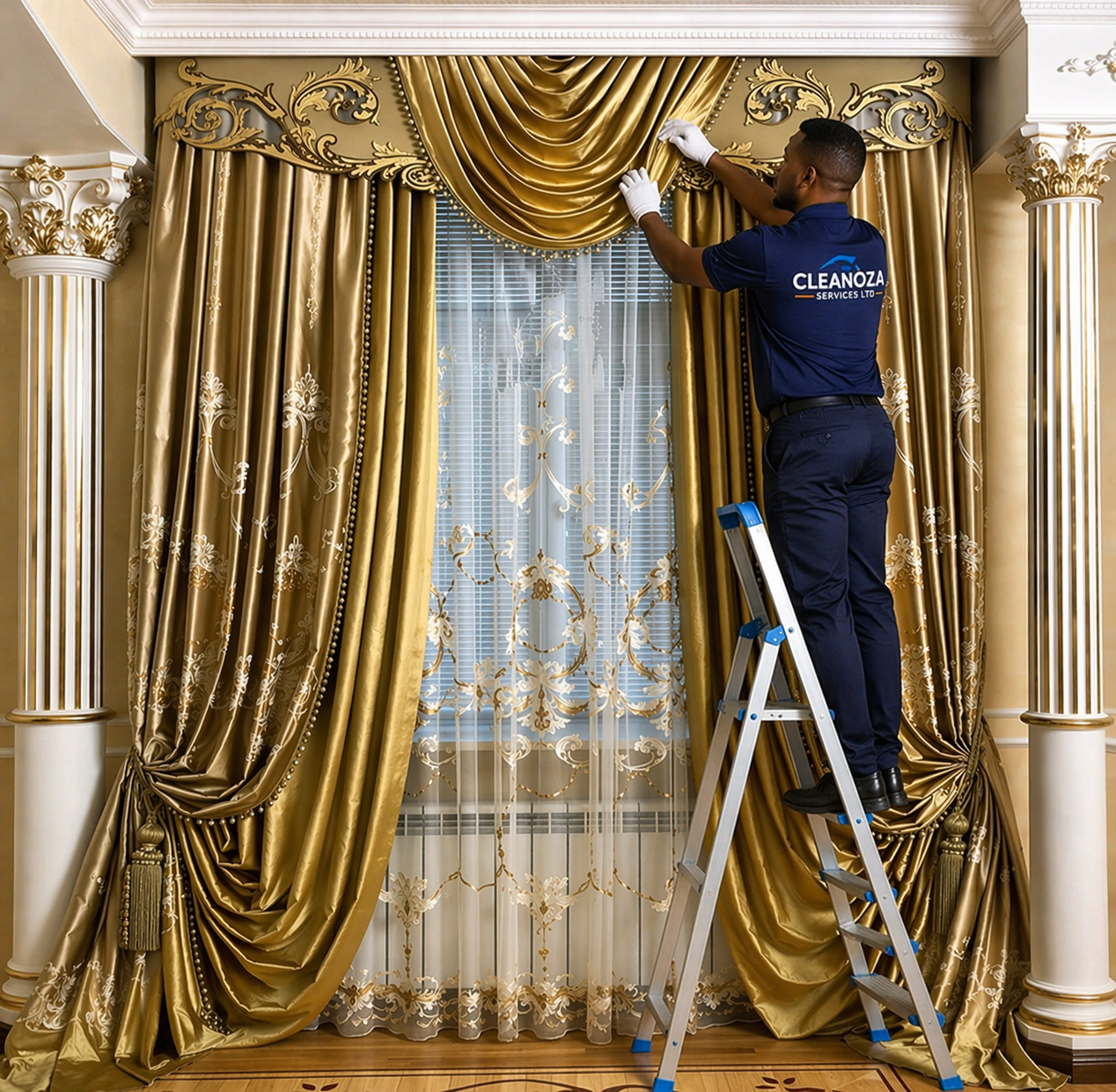 Best Curtain Cleaning Experts in Nairobi | Cleanoza Services Ltd