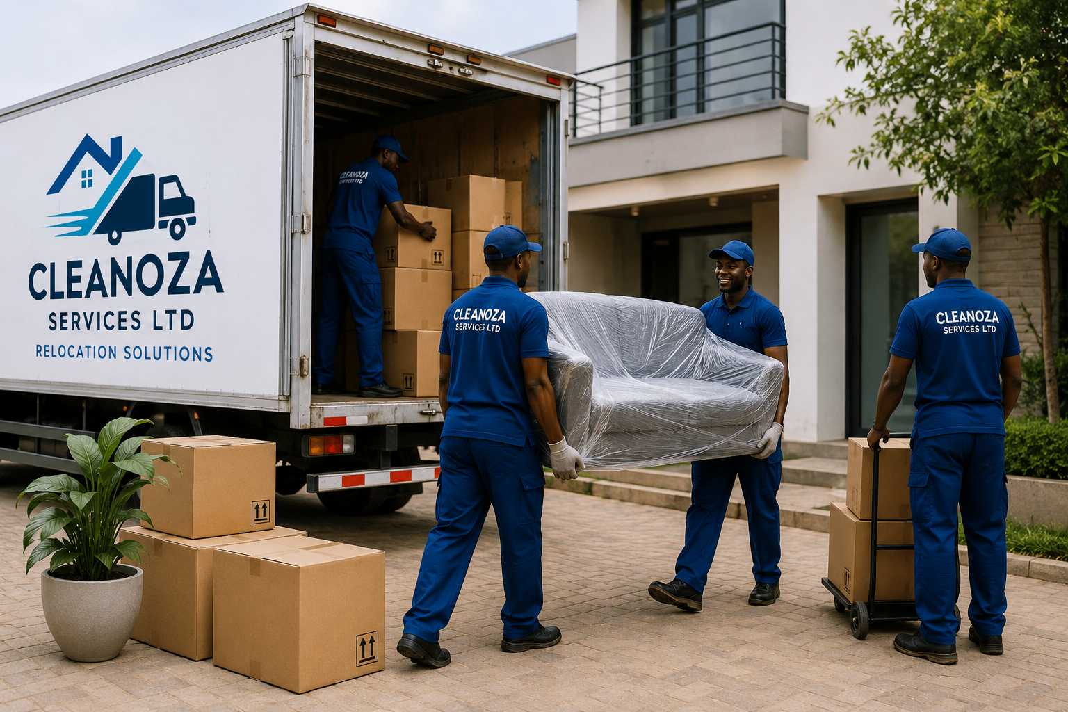 Trusted Relocation & Packing Specialists in Kiambu | Safe Home and Business Moves | Cleanoza Services Ltd