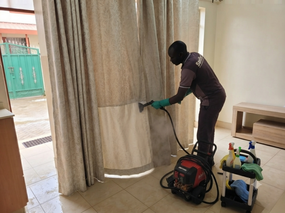 Professional Curtain Cleaners in Loresho | Fast Pickup & Delivery